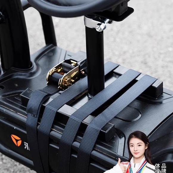 电瓶车电动车儿童座椅固定捆绑带收紧器小型棘轮一拉紧绳器飞机带