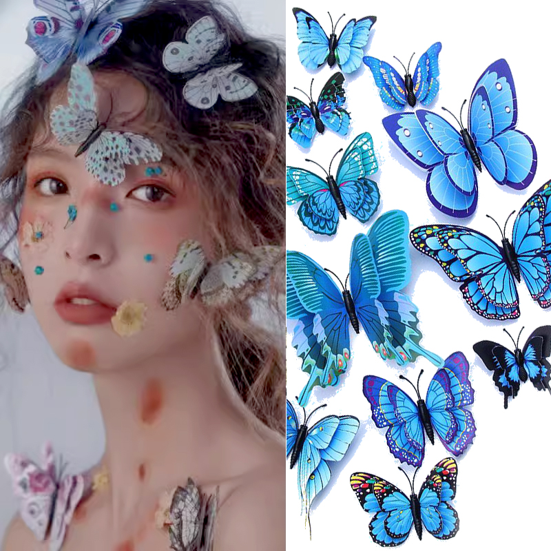 房间仿真小道具墙贴纸贴画房间