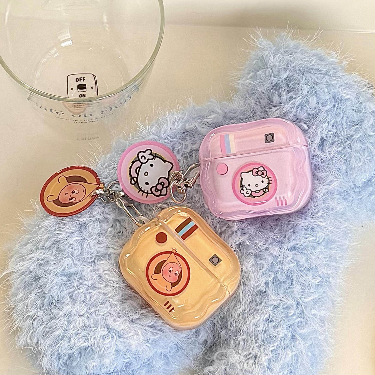 相机星星人凯蒂猫适用airpodspro3代蓝牙保护套苹果4代耳机套新三代airpods1/2软壳pro2防摔苹果pro3耳机套女,3C数码配件,耳机保护套,淘宝优惠券,粉丝福利购,淘宝优惠卷