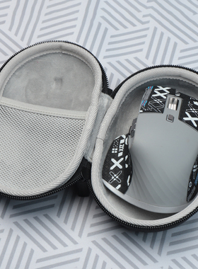 适用于罗技MX Master3鼠标盒MX Master 2S鼠标收纳包MX Master 3S大师便携无线鼠标包保护套防震抗压旅行盒