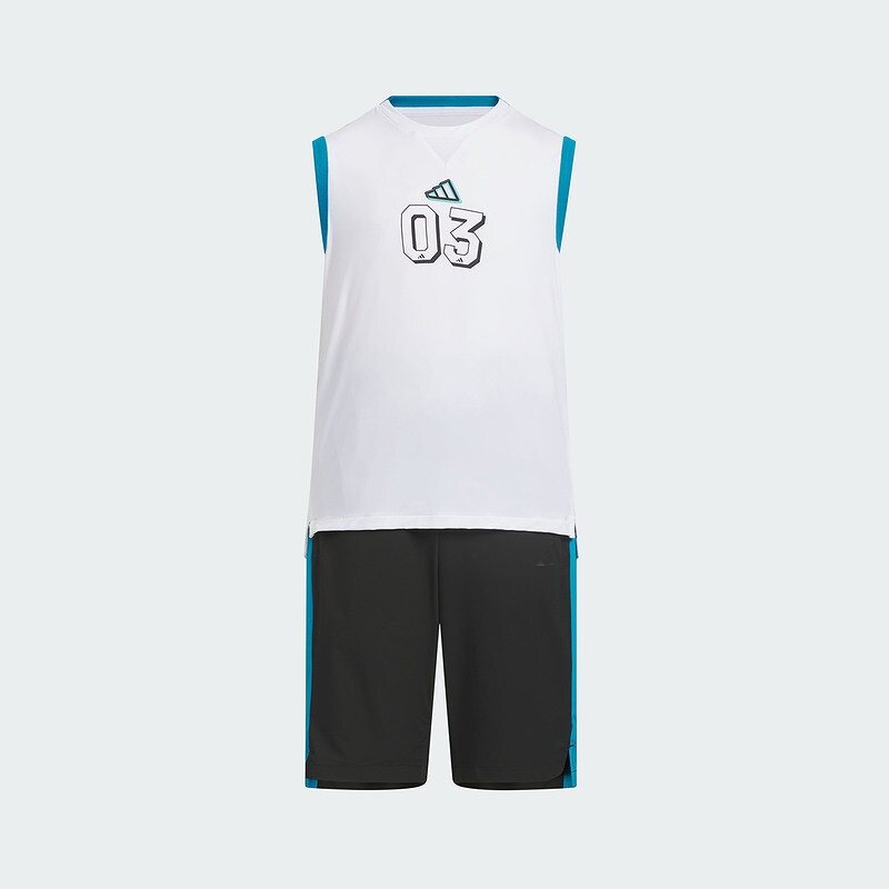 Adidas阿迪童装时尚透气