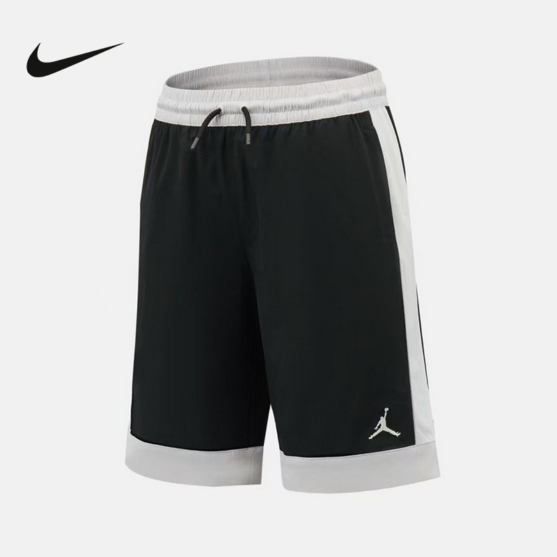 Nike耐克男童新款宽松运动裤百搭透气休闲舒适梭织短裤IW1465-010