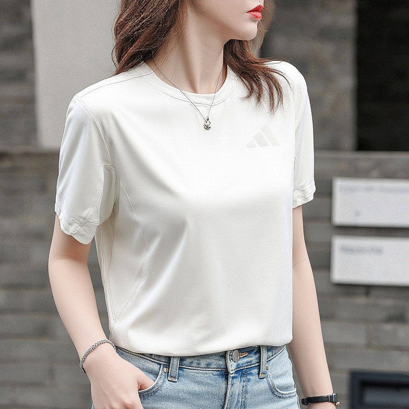 阿迪达斯冰丝短袖女夏季