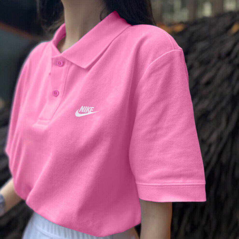 粉色POLO衫Nike耐克2025