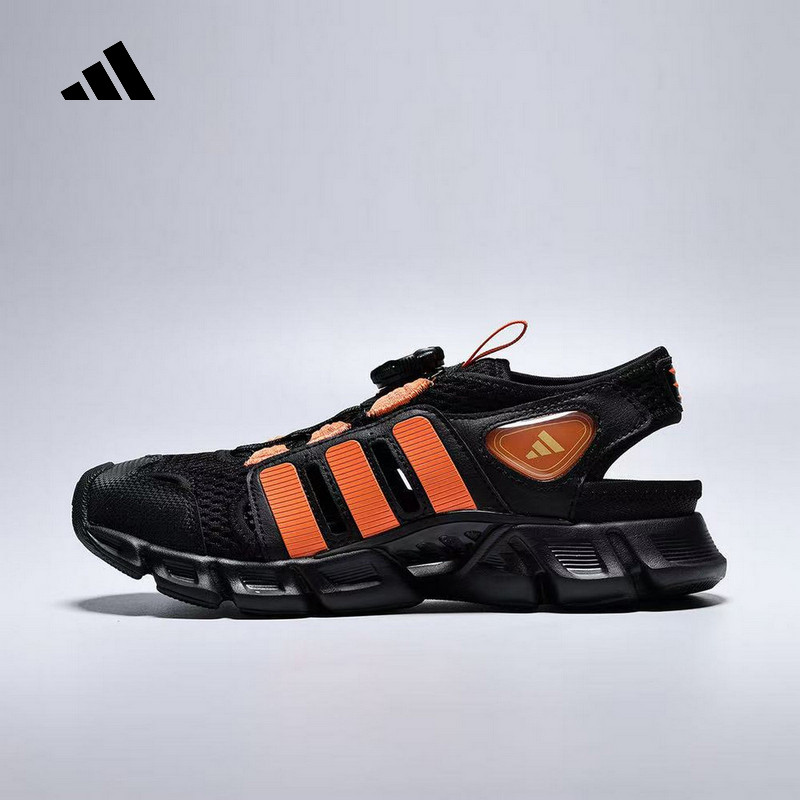 Adidas阿迪达斯男小童鞋新款运动透气休闲舒适百搭凉鞋KK4563