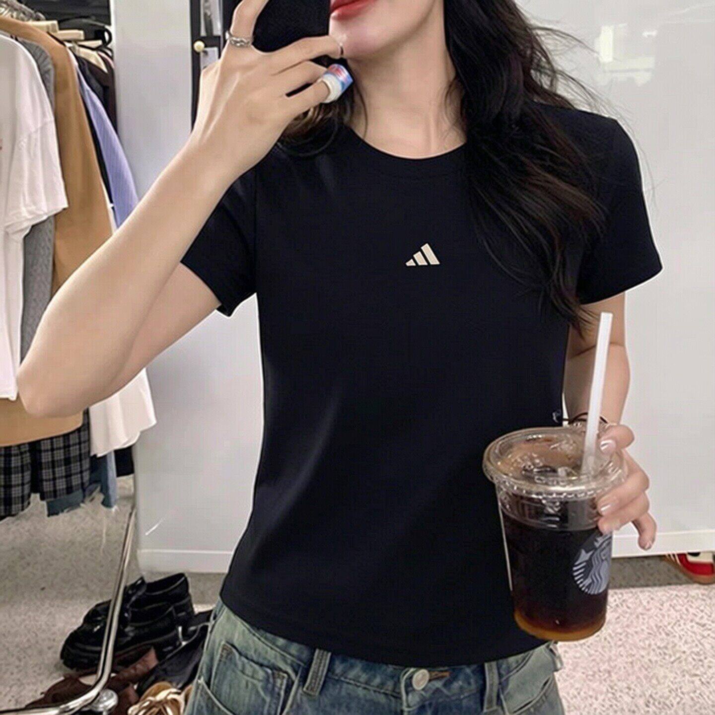 阿迪达斯短袖女夏季新款