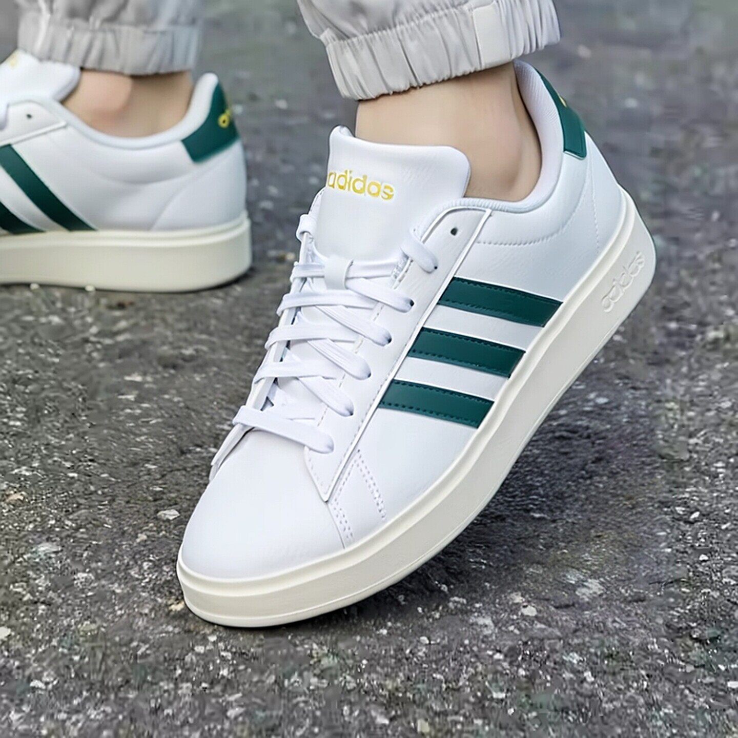 正品Adidas男鞋小白鞋202