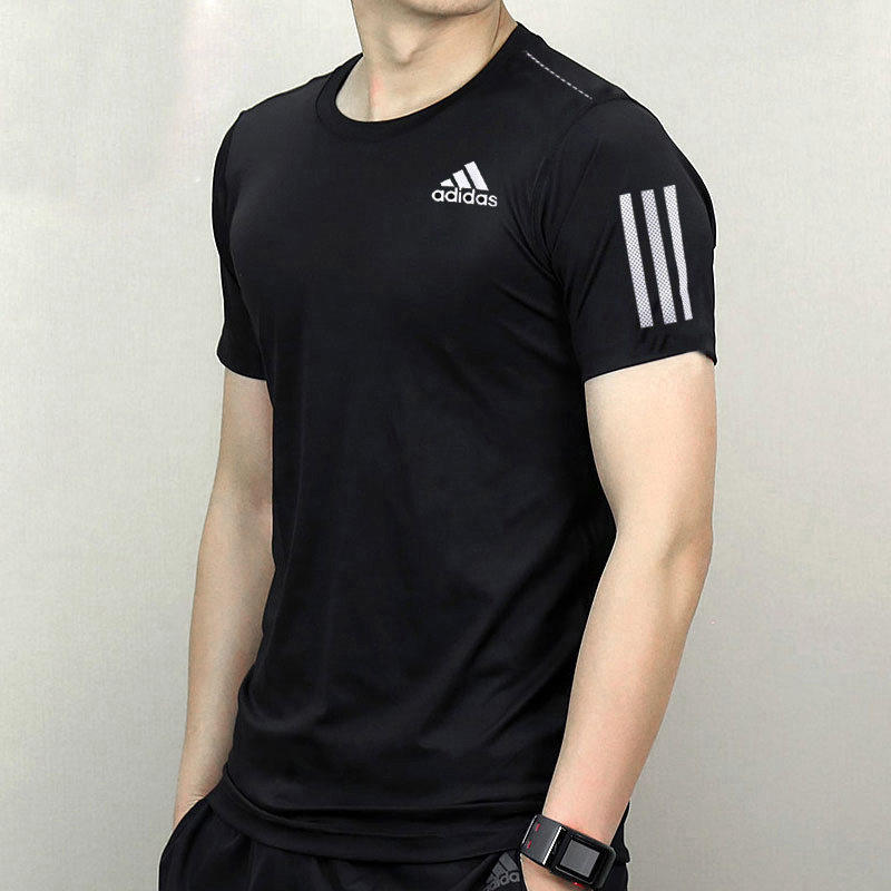 Adidas健身短袖男夏季新