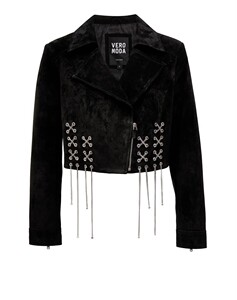 商场正品MODA2023早秋新款百搭复古廓形皮革皮衣外套女短裙裤套装