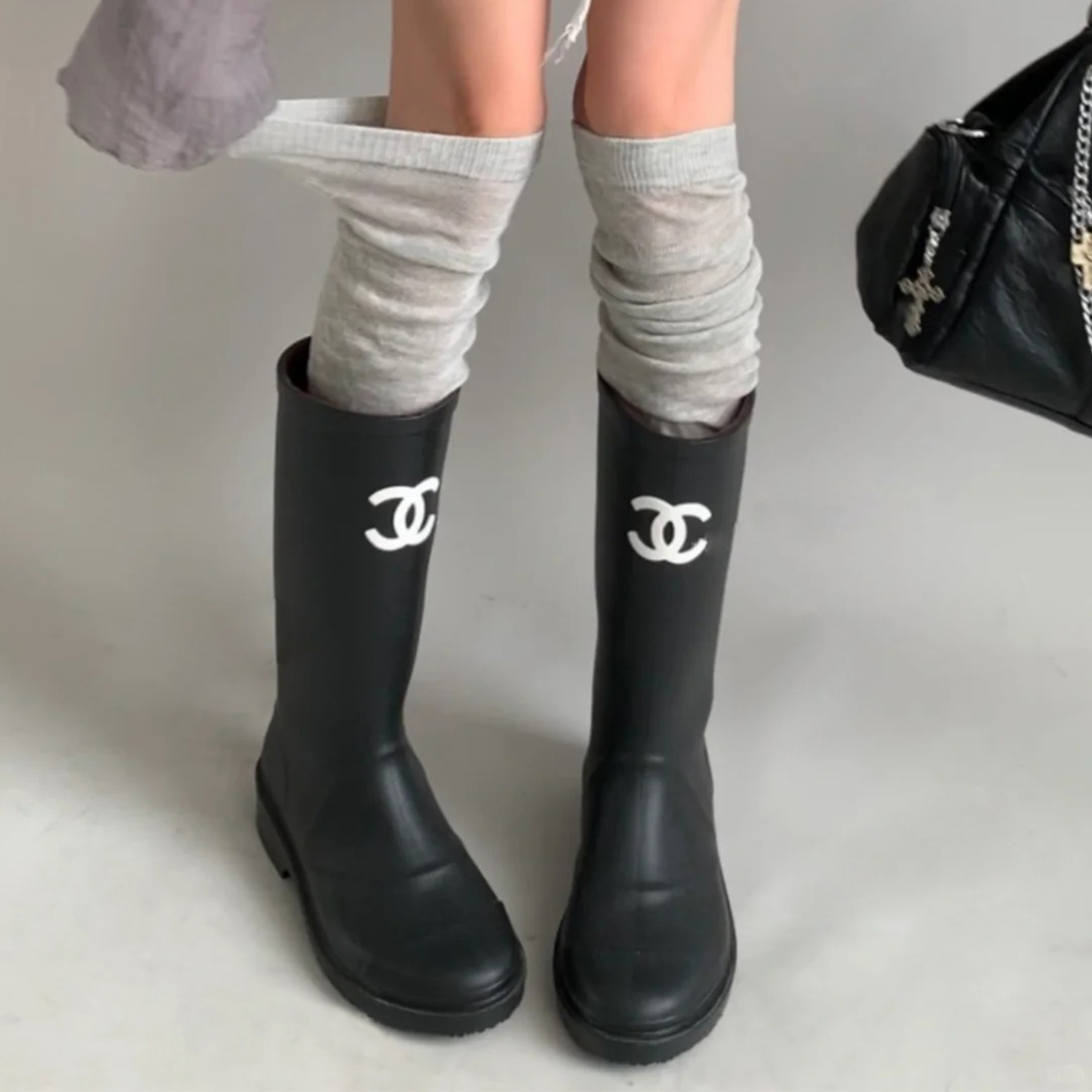 踩脚袜套女夏薄款小腿袜修饰腿型