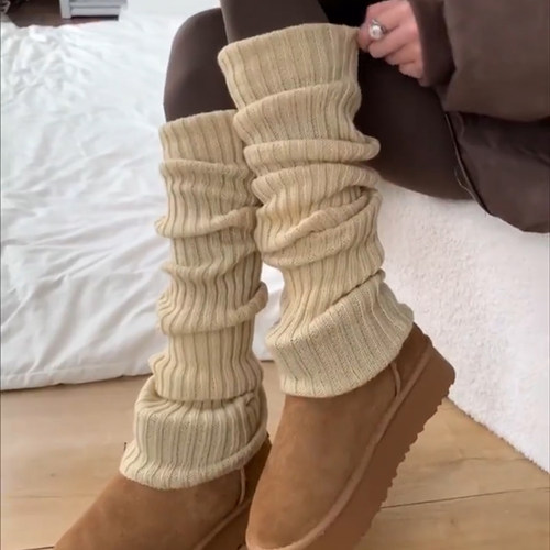 长筒袜秋冬款新款袜配鲨鱼裤袜套