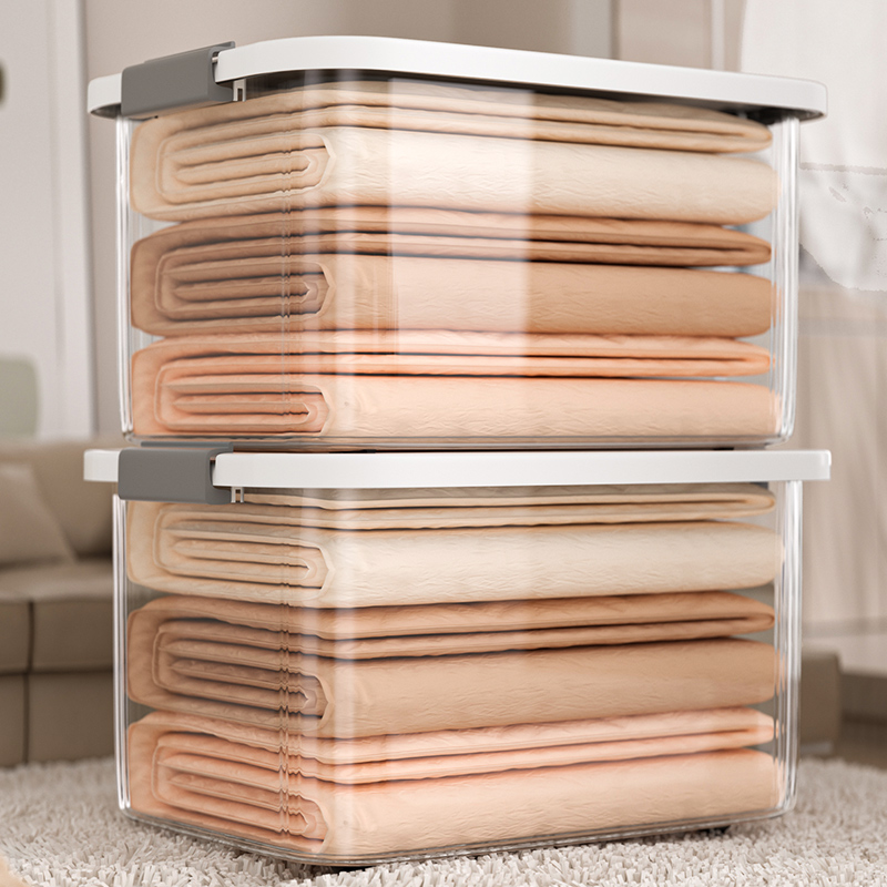 收纳箱家用整理箱储物透明塑料大容量超大其他玩具衣服杂物衣物盒