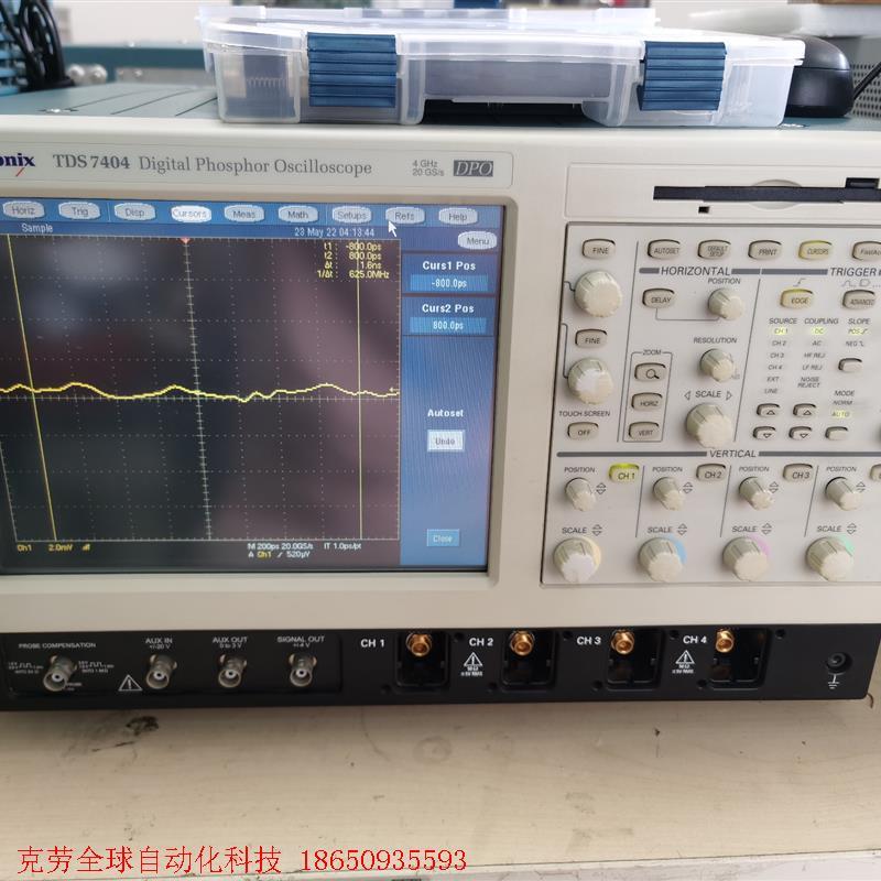 非实价议价议价议价泰克示波器TDS7404数字示波器4G带宽 功能正常