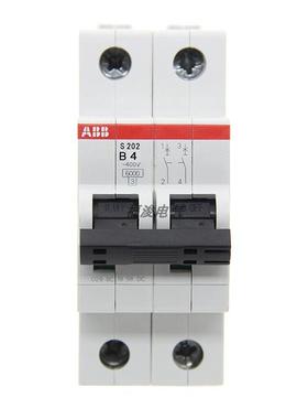 非实价议价议价议价 微型断路器 S202-B4空气开关 2P 4A B型 空开