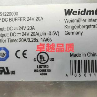 BUFFER24V20A 开关后 非实价议价议价议价议价魏德米勒原装