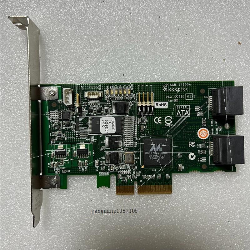 非实价议价议价Adaptec AAR-1430SA SATA 4口陈列卡R议价非实价议