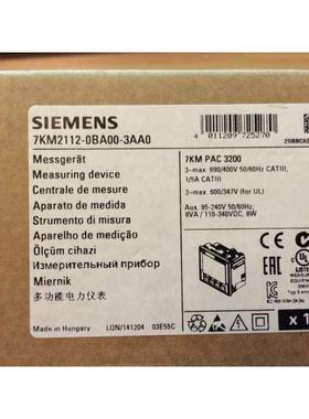 议价议价7KM4212-0BA00-3AA0SENTRON多功能测量仪表7KM PAC4200议