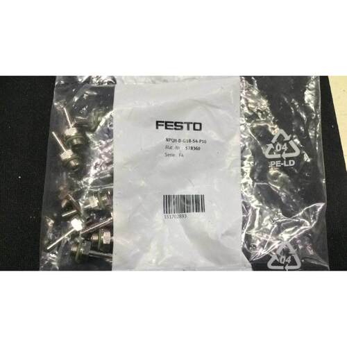 非实价议价议价议价FESTO 费斯托 578276 NPQH-L-M5-Q4-P10 接头