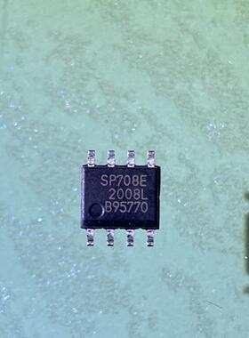 议价SP708EN进口全新 封装SOP8监控器芯片丝印SP708 深圳大量现货