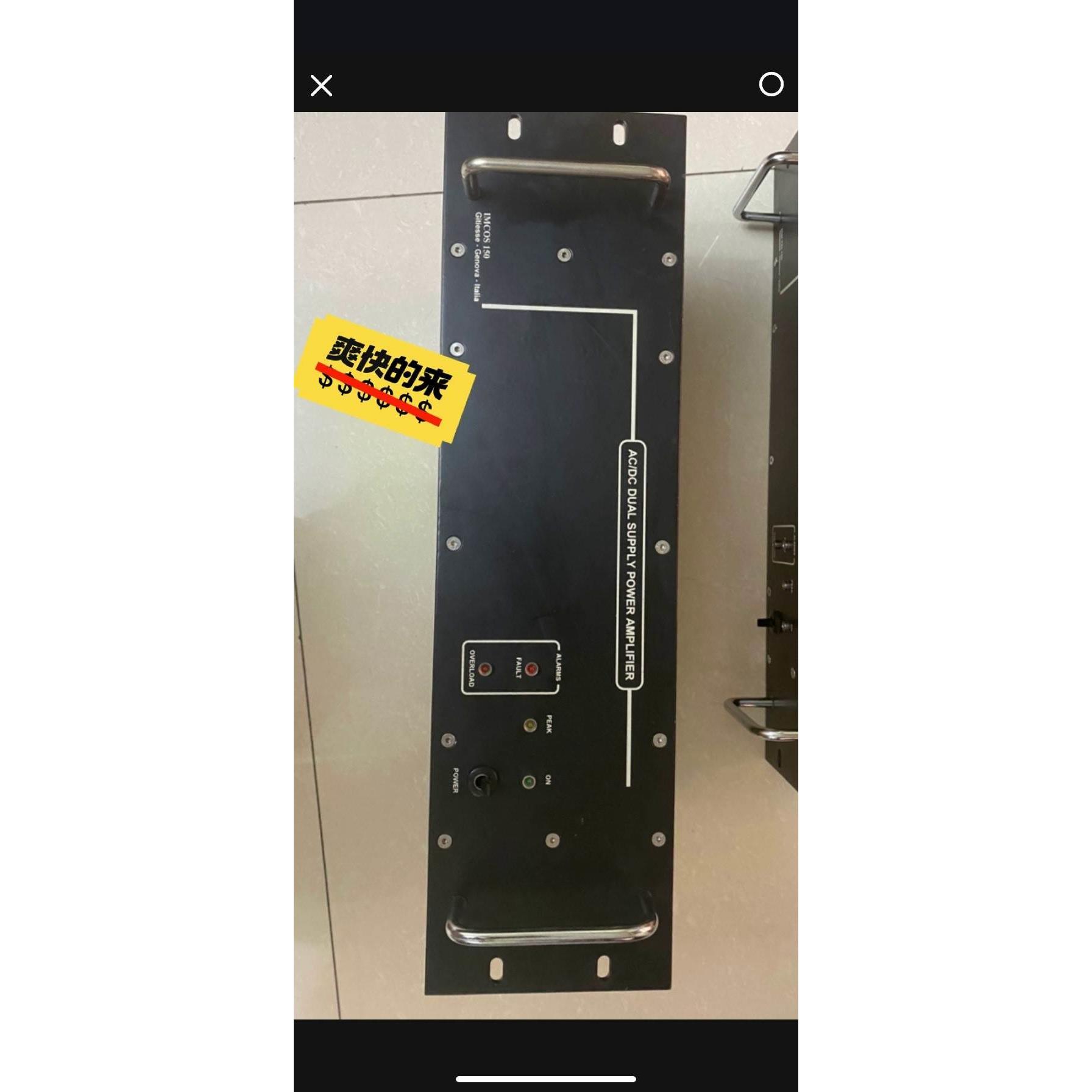 非实价议价议价议价IMCOS广播系统功放IMCOS-150议价出售万聚非实