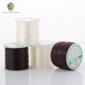 忠实0.4 1.5mm透明水晶弹力线 DIY文玩项链串珠松紧绳手串佛珠线