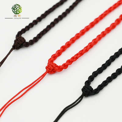 diy编织玉佩翡翠挂坠配饰项链绳