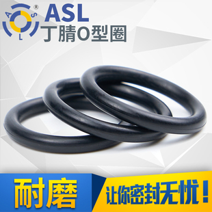 100只密封圈 圆型NBR耐油耐磨阀门管道丁青橡胶外 2.4