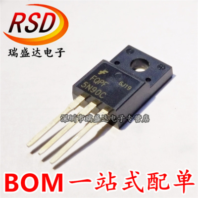 FQPF5N90C FQPF5N90 5N90C 5N90 5A900V 场效应MOS管 塑封TO-220