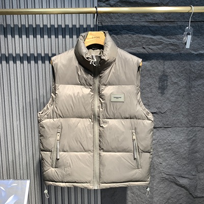 2025冬季新款男士潮流时尚百搭休闲立领棉马甲宽松坎肩背心外套