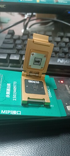 OS04C10芯片治具BGACSP度信讯飞辰卓MIP电子测试与检测器具夹测试