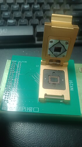 IMX290/291/307芯片治具BGACSP度信讯飞辰卓MIP电子测试