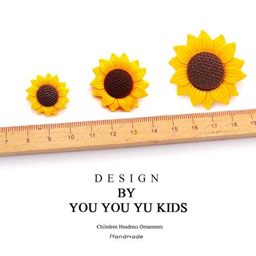 2025新款小清新树脂冰箱贴向日葵磁铁贴田园花朵创意白板贴磁性贴