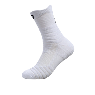 准者实战专业篮球袜子毛巾底高筒运动精英男中筒高帮长筒训练美式