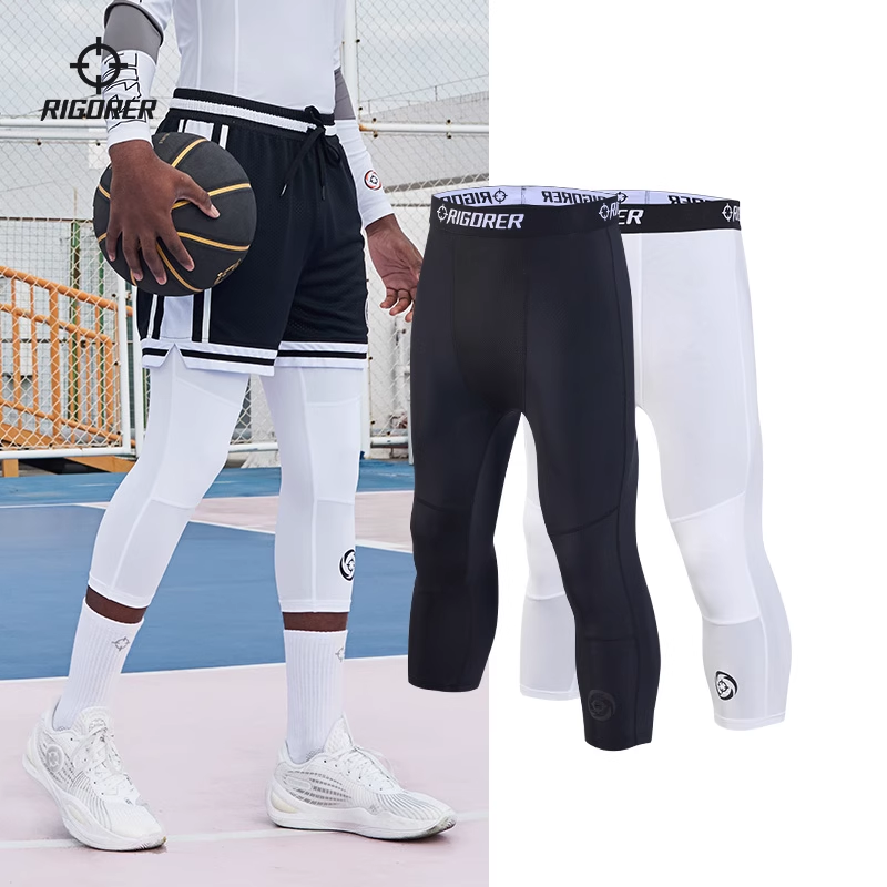 准者紧身裤2026新款压缩高弹篮球训练跑步运动打底裤健身七分裤,运动服/休闲服装,健身裤,淘宝优惠券,粉丝福利购,淘宝优惠卷