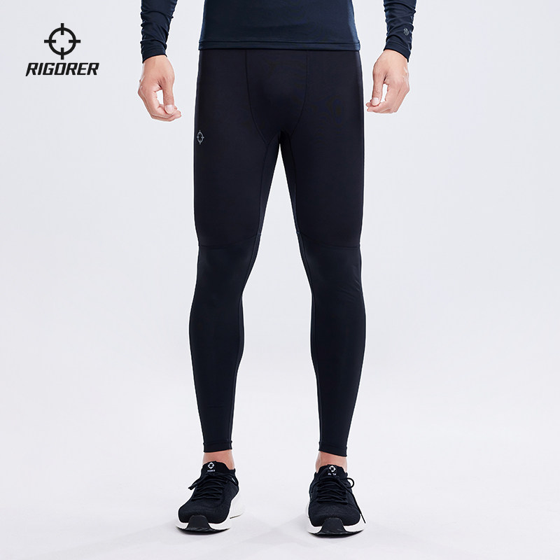 准者高弹训练裤子春季运动透气速干健身跑步紧身篮球压缩长裤男
