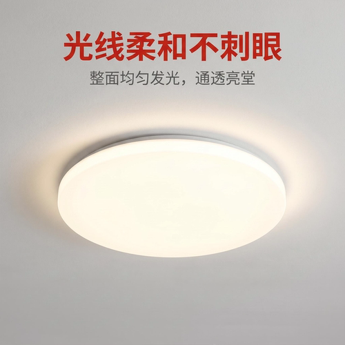 雷士照明玉盘吸顶灯12W18W24W36W