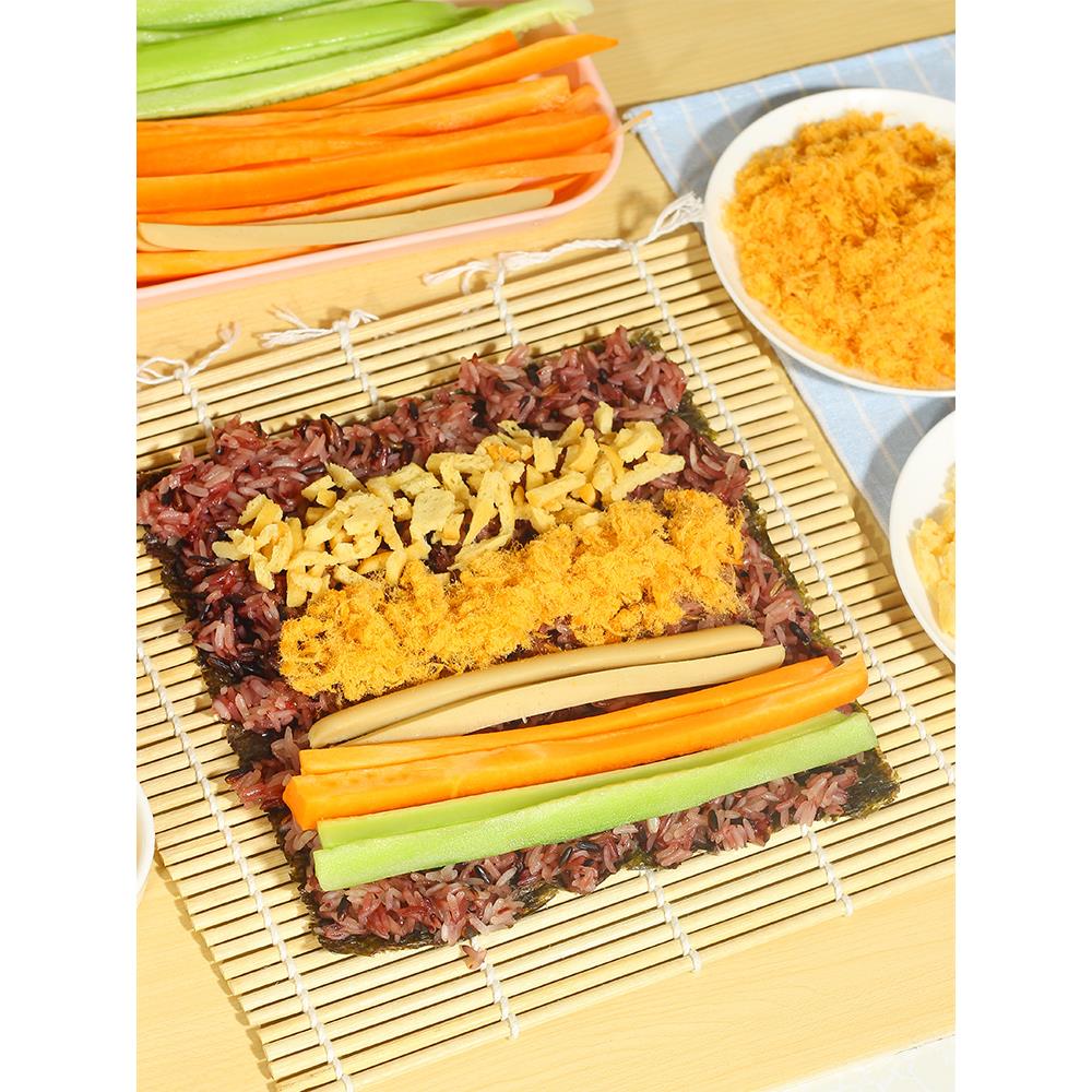 寿司卷帘青皮饭团工具常用材料紫菜包饭旺角的亭帘开店商用易清洗