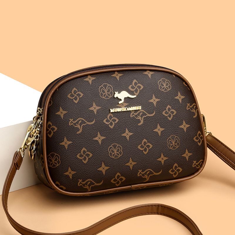 大容量多层潮流妈妈斜挎包