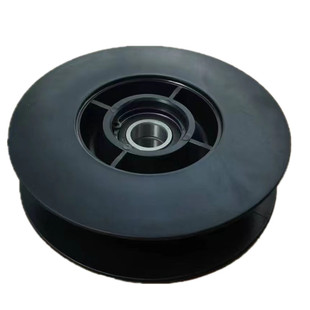 叉车油管滑轮门架尼龙塑料油管导轮尼龙轮17*130*35mm适用台励福