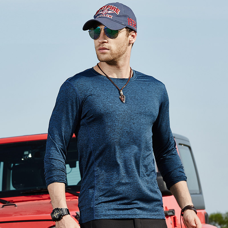 [买一送一]速干长袖T恤男薄款圆领户外运动体恤 大码宽松打底衫男|msdalam kategori Pakaian Lelaki, baju-T - dari Buy2taobao.com untuk memberikan perkhidmatan ejen Taobao profesional membeli