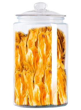 鱼胶花胶专用储存玻璃罐密封防潮