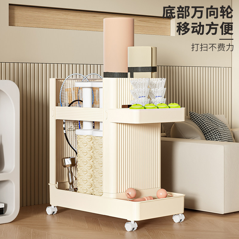 瑜伽运动器材置物架带轮