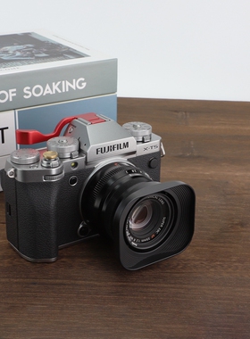 号歌 富士X-T5 XT5热靴指柄 xt5专用热靴保护盖拇指扣手柄 红色
