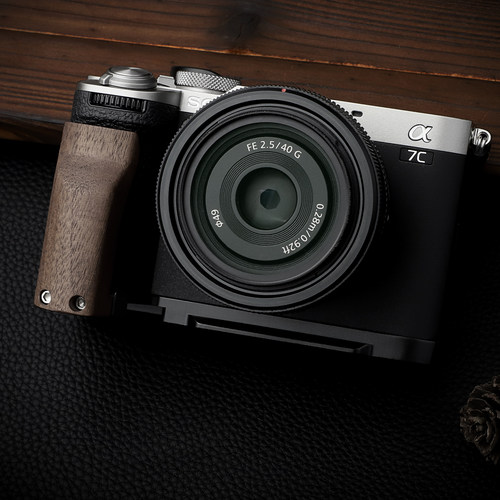 号歌用于索尼A7CIIA7CR实木手柄