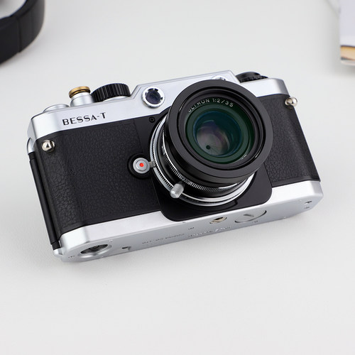 号歌用于福伦达Nokton 35mm F1.5 VM镜头装饰环卡口金属美化环