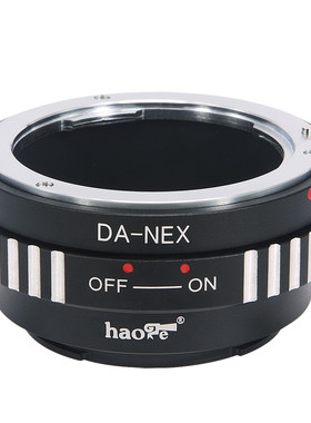 号歌DA-NEX转接环宾得FA DA PK自动镜头适用于索尼 a7/a7R2 A6300