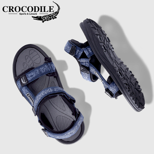 鳄鱼恤男士户外沙滩鞋
