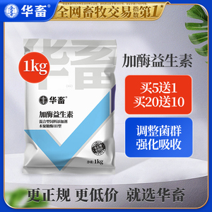 华畜兽用益生菌加酶益生素 猪牛羊鸡饲料添加剂 调节肠道菌群平衡
