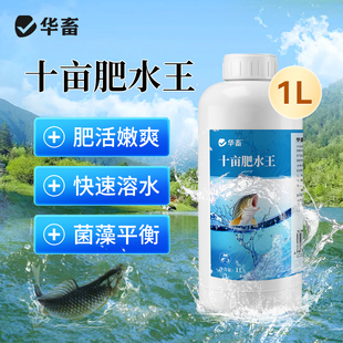 华畜十亩肥水肽水产养殖专用池塘塘口养鱼虾蟹肥水培藻培菌肥水王