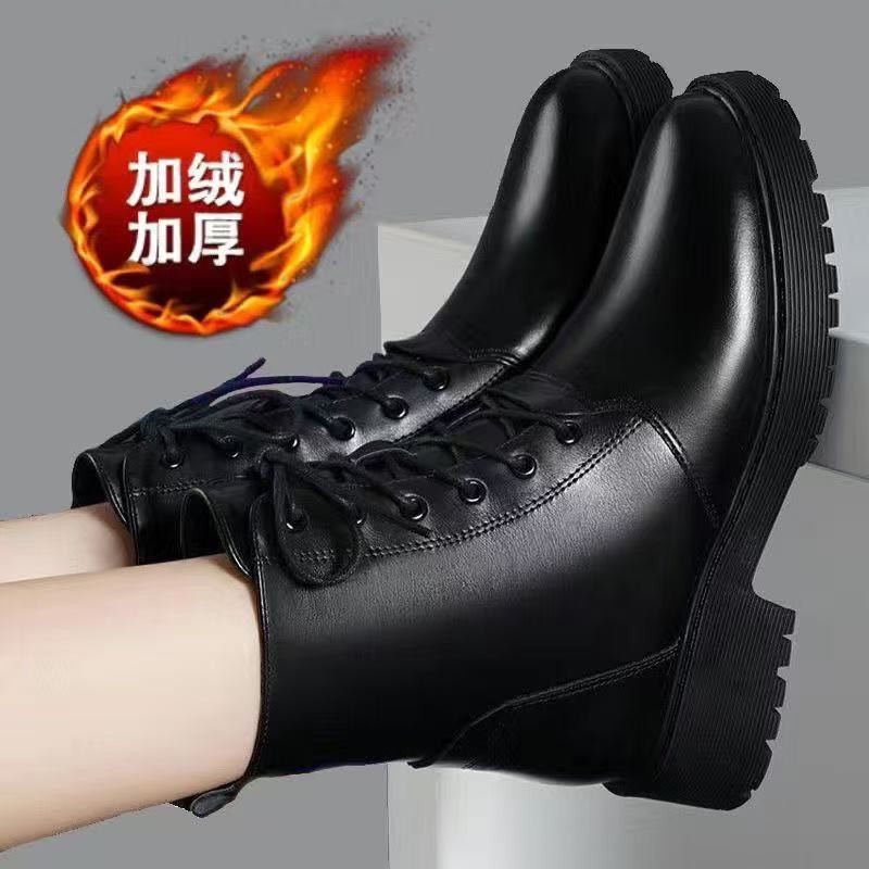 2025新款厚底马丁靴女